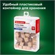 Силовые кнопки-гвоздики BRAUBERG WOOD, деревянные (кубики), 50 штук, 10 мм, 272762 272762