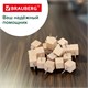 Силовые кнопки-гвоздики BRAUBERG WOOD, деревянные (кубики), 50 штук, 10 мм, 272762 272762