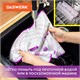 Коврик силиконовый для раскатки/запекания 30х40 см, фиолетовый, DASWERK, 608423 608423