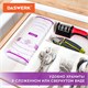 Коврик силиконовый для раскатки/запекания 30х40 см, фиолетовый, DASWERK, 608423 608423