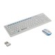 Набор беспроводной DEFENDER Skyline 895, клавиатура, мышь 3 кнопки + 1 колесо-кнопка, белый, 45895 511803