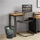 Корзина для бумаг STAFF "Basic" ЭКОНОМ, сетчатая, 9 л, черная, 238254 238254