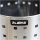 Урна-корзина для мусора 12 литров "Bionic", МАТОВАЯ, перфорированная, LAIMA, 232268 232268