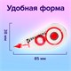 Корректирующая лента BRAUBERG RED POWER, 5 мм х 6 м, корпус прозрачный, механизм перемотки, европодвес, 220641 220641
