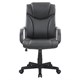 Кресло офисное BRABIX "Relax MS-001", 4 массажных модуля, экокожа, черное, 532519 532519