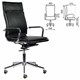 Кресло офисное BRABIX PREMIUM "Kayman EX-532", экокожа, хром, черное, 532543 532543