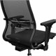 Кресло МЕТТА "ErgoLife" 10 B1-104D, хром, синхромеханизм, 2D-подлокотники, прочная сетка, черное 532993