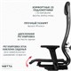 Кресло МЕТТА "ErgoLife" 10 B1-104D, хром, синхромеханизм, 2D-подлокотники, прочная сетка, черное 532993