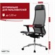 Кресло МЕТТА "ErgoLife" 10 B1-104D, хром, синхромеханизм, 2D-подлокотники, прочная сетка, черное 532993