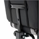 Кресло компьютерное CROMEX "Quantum GM-155 RGB", подсветка, две подушки, экокожа, черное/красное/серое, 532955 532955