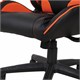 Кресло компьютерное BRABIX "GT Racer GM-100", две подушки, экокожа, черное/оранжевое, 531925 531925