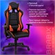 Кресло компьютерное BRABIX "GT Racer GM-100", две подушки, экокожа, черное/оранжевое, 531925 531925