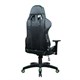 Кресло компьютерное BRABIX "GT Carbon GM-120", две подушки, экокожа, черное/зеленое, 531929 531929