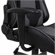 Кресло компьютерное BRABIX "GT Racer GM-100", две подушки, экокожа, черное/серое, 531926 531926