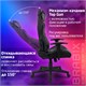 Кресло компьютерное BRABIX "GT Racer GM-100", две подушки, экокожа, черное/серое, 531926 531926