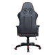 Кресло компьютерное BRABIX "GT Carbon GM-120", две подушки, экокожа, черное/красное, 531931 531931