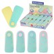 Ластик BRAUBERG "ULTRA PASTEL", 57х24х15 мм, пастельные цвета ассорти, бирюзовый пластиковый держатель, 272688 272688