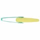 Ластик BRAUBERG "ULTRA PASTEL", 57х24х15 мм, пастельные цвета ассорти, бирюзовый пластиковый держатель, 272688 272688