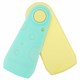 Ластик BRAUBERG "ULTRA PASTEL", 57х24х15 мм, пастельные цвета ассорти, бирюзовый пластиковый держатель, 272688 272688