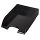 Лoтoк горизонтальный для бумаг BRAUBERG "Office style", 320х245х65 мм, черный, 237286 237286