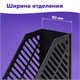 Лoтoк вертикальный для бумаг BRAUBERG "Office-Expert", 90 мм, сетчатый, сборный, черный, 238019 238019