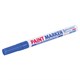 Маркер-краска лаковый (paint marker) 2 мм, СИНИЙ, НИТРО-ОСНОВА, алюминиевый корпус, BRAUBERG PROFESSIONAL PLUS, 151441 151441