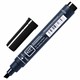 Маркер перманентный CENTROPEN 8516, ЧЕРНЫЙ, скошенный наконечник, 2-5 мм, 5 8516 0112 151105
