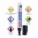 Маркер-краска лаковый (paint marker) 6 мм, ЧЕРНЫЙ, НИТРО-ОСНОВА, BRAUBERG PROFESSIONAL PLUS EXTRA, 151451 151451