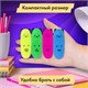Набор текстовыделителей мини 6 ЦВЕТОВ BRAUBERG KIDS "CUTE CATS НЕОН", линия 1-5 мм, 152435 152435