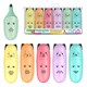 Набор текстовыделителей мини 6 ЦВЕТОВ BRAUBERG KIDS "CUTE CATS PASTEL", линия 1-5 мм, 152436 152436