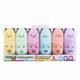 Набор текстовыделителей мини 6 ЦВЕТОВ BRAUBERG KIDS "CUTE CATS PASTEL", линия 1-5 мм, 152436 152436