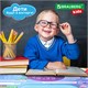 Комплект детской мебели голубой КОСМОС: стол + стул, пенал, BRAUBERG NIKA KIDS, 532634 532634