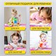Комплект детской мебели розовый ПРИНЦЕССА: стол + стул, пенал, BRAUBERG NIKA KIDS, 532635 532635