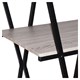 Стол на металлокаркасе BRABIX "LOFT CD-004", 1200х535х1110 мм, 3 полки, цвет дуб антик, 641219 641219