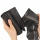 Мeшки для мусoра 120 л, черные, в рулоне 10 шт., ПНД 17 мкм, 70х110 см, ОФИСМАГ стандарт, 601388 601388