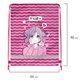 Мешок для обуви BRAUBERG KIDS, светоотражающая полоса, 46х36 см, "Anime style", 272391 272391