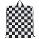 Мешок для обуви BRAUBERG большой удобный с ручкой, 51х41 см, "Black and white", 271595 271595