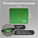 Коврик для мыши SONNEN "GREEN", резина + ткань, 220х180х3 мм, 513305 513305