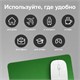 Коврик для мыши SONNEN "GREEN", резина + ткань, 220х180х3 мм, 513305 513305