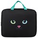 Папка на молнии с ручками А4, мешок для обуви 42х33 см, пенал 20х10 см, "Black cat" НАБОР BRAUBERG, 271434 271434