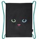 Папка на молнии с ручками А4, мешок для обуви 42х33 см, пенал 20х10 см, "Black cat" НАБОР BRAUBERG, 271434 271434