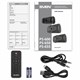 Колонка портативная SVEN PS-655, 50 Вт, TWS, Bluetooth, FM, USB, microSD, LED-дисплей, пульт, черная, SV-020163 513968
