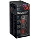 Колонка портативная DEFENDER G78, 2.0, 70 Вт, Bluetooth, FM-тюнер, microSD, чёрная, 65178 513677