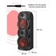 Колонка портативная DEFENDER G78, 2.0, 70 Вт, Bluetooth, FM-тюнер, microSD, чёрная, 65178 513677