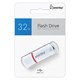 Флеш-диск 32 GB, SMARTBUY Crown, USB 2.0, белый, SB32GBCRW-W 512185