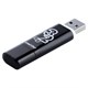 Флеш-диск 32 GB, SMARTBUY Glossy, USB 2.0, черный, SB32GBGS-K 512776