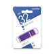 Флеш-диск 32 GB, SMARTBUY Quartz, USB 2.0, фиолетовый, SB32GBQZ-V 512787