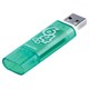 Флеш-диск 64 GB SMARTBUY Glossy USB 2.0, зеленый, SB64GBGS-G 513054