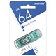 Флеш-диск 64 GB SMARTBUY Glossy USB 2.0, зеленый, SB64GBGS-G 513054