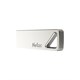 Флеш-диск 64 GB NETAC U326, USB 2.0, металлический корпус, серебристый, NT03U326N-064G-20PN 513712